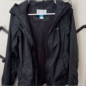 Columbia Women's Black Windbreaker Jacket